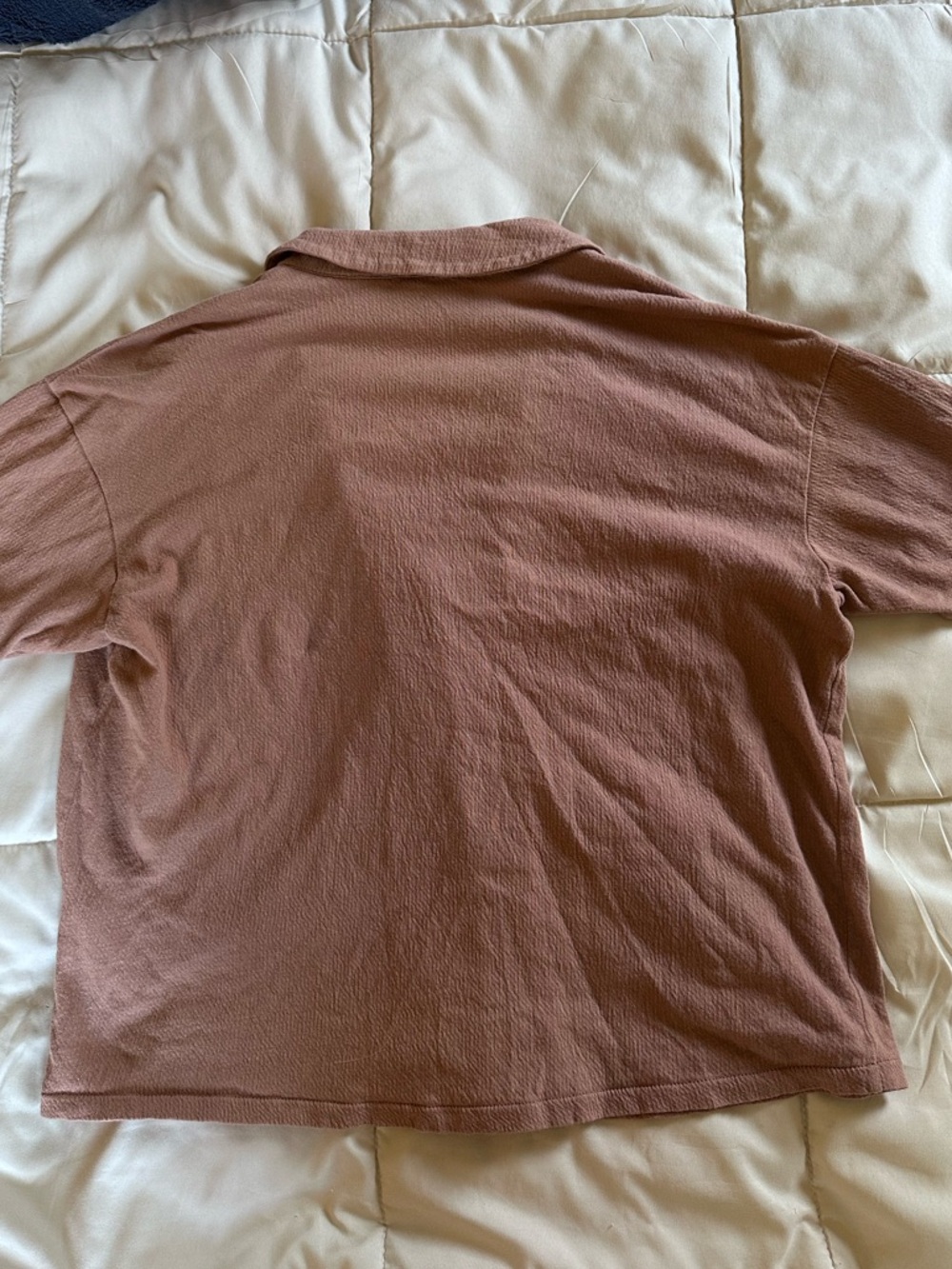 Madewell Dusty Rose Linen Shirt - Picture 3 of 3